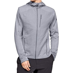Under Armour Coldgear Fitted Men Male Small Light Gray Performance Jacket Sporty